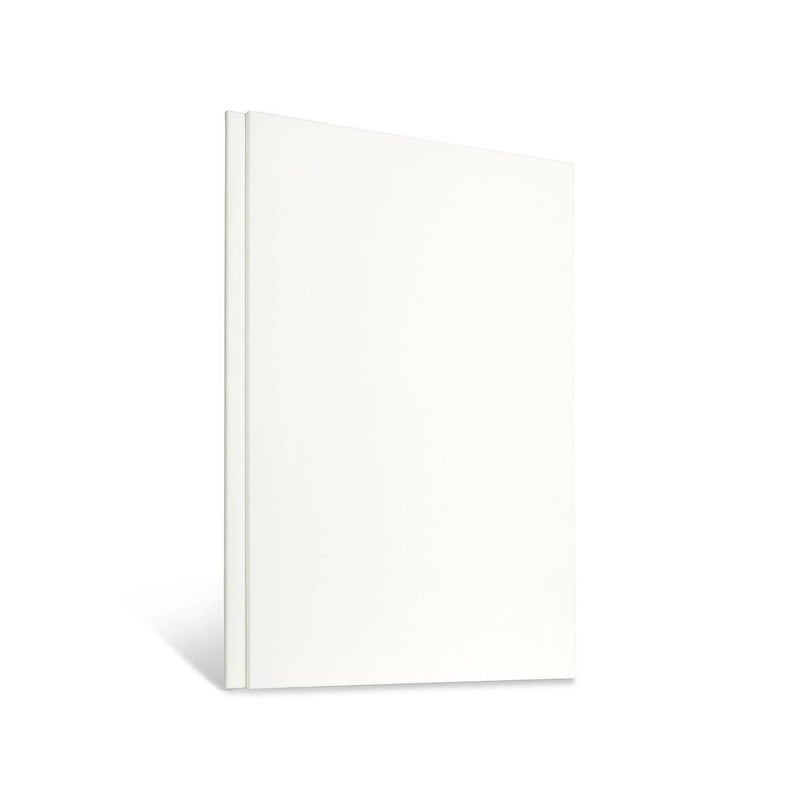 KINGART كانفاس فنان كبير أبيض 24" × 36" مشدود، عبوة من 2، مغطى بجيسو - 100% قطن، كانفاسات مستطيلة، بروفايل 5/8"، مستلزمات فنية للرسم بالزيت والأكريليك - Image 4
